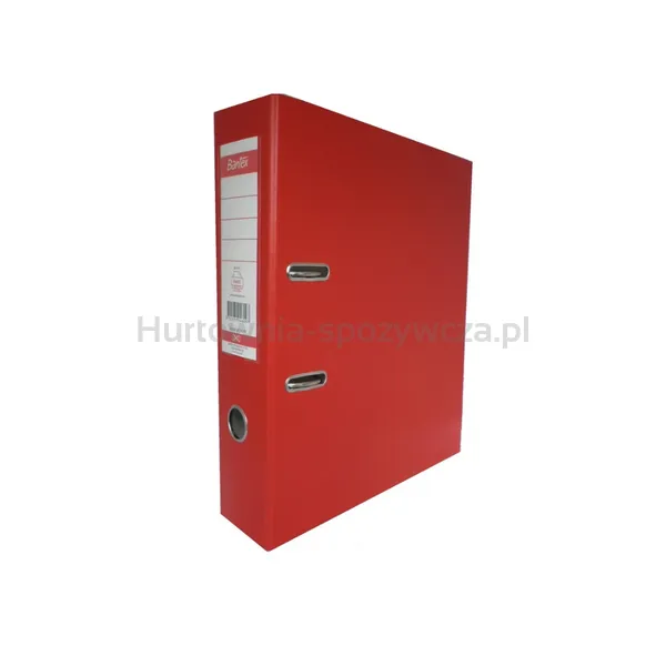 Bantex Segregator dźwigniowy 80mm czerwony