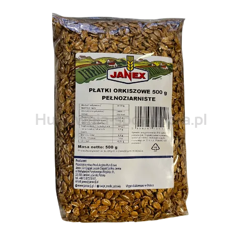 Janex Płatki Orkiszowe 500g