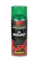 Klej W Sprayu 3M Remount Scotch, Do Repozycjonowania, 400Ml