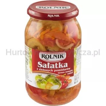 Rolnik Sałatka z zielonych pomidorów 850 g
