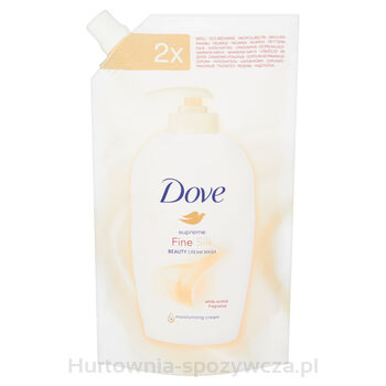 Dove Supreme Fine Silk Kremowy Płyn Myjący Opakowanie Uzupełniające 500 Ml