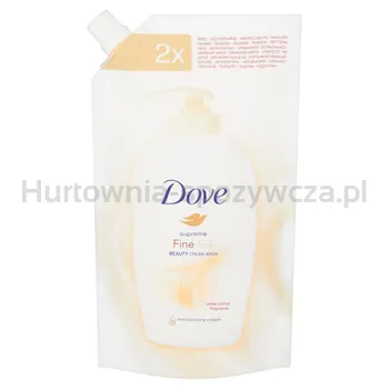 Dove Supreme Fine Silk Kremowy Płyn Myjący Opakowanie Uzupełniające 500 Ml