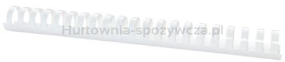 Office Products Grzbiety do bindowania A4, 28,5mm (270 kartek), 50 szt., białe 