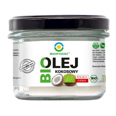 Olej Kokosowy Bezwonny Bio 180 Ml - Bio Food [BIO]