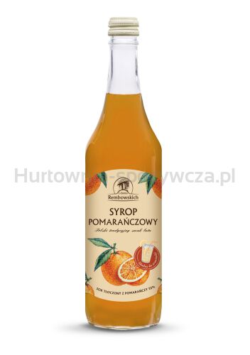 Syrop Pomarańczowy 500 Ml - Rembowscy [BIO]