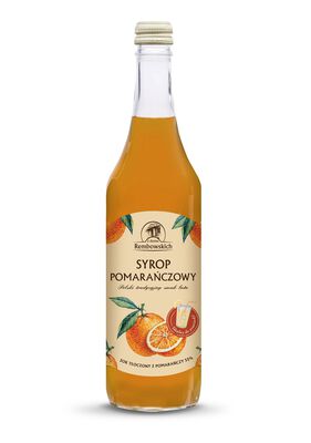 Syrop Pomarańczowy 500 Ml - Rembowscy [BIO]