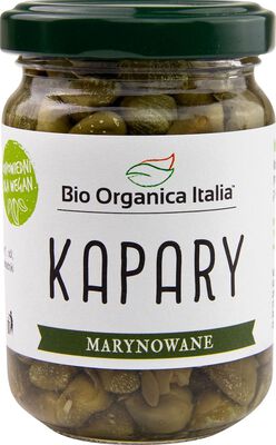 Kapary Marynowane Bio 140 G (90 G) (Słoik) - Bio Organica Italia [BIO]