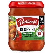 Pudliszki Klopsiki drobiowe w sosie włoskim Pudliszki 440g