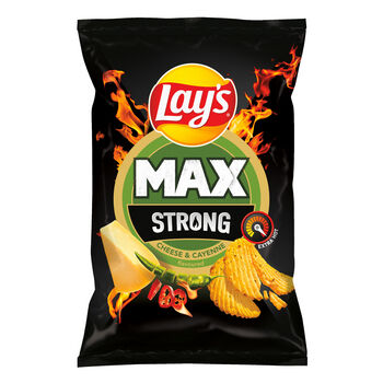 Lays Strong Cheese Cayenne 120G