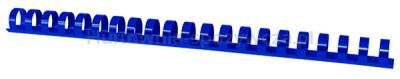 Office Products Grzbiety do bindowania A4, 16mm (145 kartek), 100 szt., niebieskie 