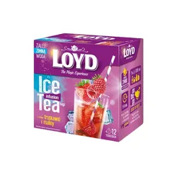Loyd Ice Tea o smaku truskawki i maliny 2,5GX12