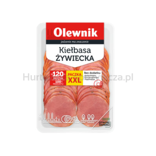 Kiełbasa żywiecka plastry 150 g Olewnik