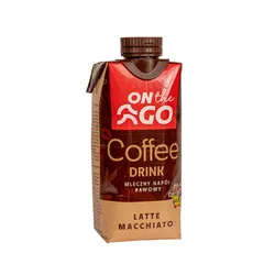 Spółdzielnia Mleczarska w Gostyniu. Mleczny napój kawowy Latte Macchiato 330ml