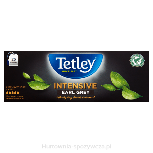 Herbata Tetley Intensive Earl Grey 25 Torebek X 2G