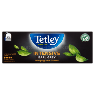 Tetley Herbata Intensive Earl Grey 25 Torebek X 2G