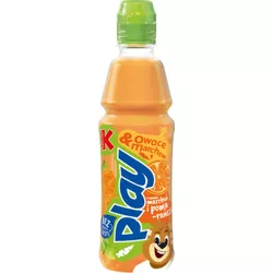 Kubuś Play! Napój z marchwi i owoców marchew jabłko pomarańcza 400 ml