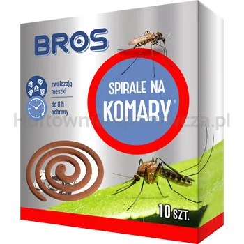Bros spirale na komary 10szt