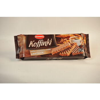 Magnolia Koffinki Wafle z kremem o smaku kawowym 175g