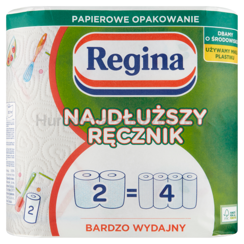 Regina Najdłuższy Ręcznik Dekorowany 2 Rolki