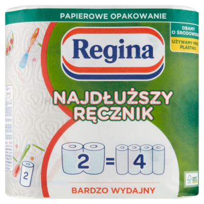 Regina Najdłuższy Ręcznik Dekorowany 2 Rolki