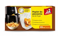 Jan Niezbędny Papier do pieczenia AirFryer25szt
