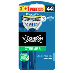 Wilkinson Sword Xtreme3 Ultimate Comfort Jednorazowe Maszynki Do Golenia 4 Sztuki