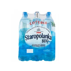 STAROPOLANKA 800 1,5l niegazowana DRS SK