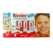 Kinder Chocolate, Batonik Z Czekolady, 8Szt, 100G