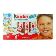 Kinder Chocolate Batonik Z Czekolady, 8Szt, 100G