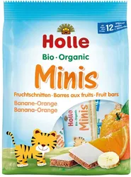 Mini batoniki banan-pomarańcza powyżej 12 m-ca życia BIO 100 g