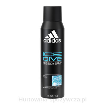Adidas Ice Dive, Dezodorant W Sprayu Dla Mężczyzn 150 Ml