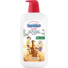 Bambino Żel Do Ciała I Włosów 400Ml Surykatki