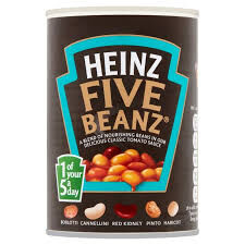 Heinz Five Beanz - 5 Rodzajów Fasoli W Sosie Pomidorowym 415G