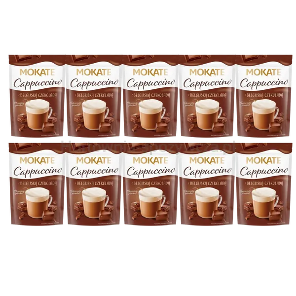 Mokate Cappuccino Z Belgijską Czekoladą 110G