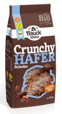 Crunchy Owsiane Kakaowe Bezglutenowe Bio 325 G - Bauck Hof [BIO]