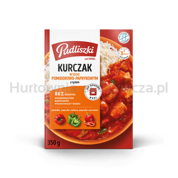 Pudliszki Kurczak w sosie pomidorowo-paprykowym 350g