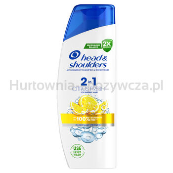 Head Shoulders Citrus Fresh Szampon przeciwłupieżowy 2 w 1 330 ml