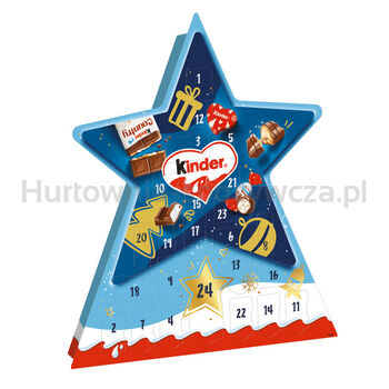 Kinder Mix Kalendarz Adwentowy 149g Star