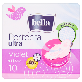 Bella Podpaski Perfecta Ultra Violet Dezodorant Fresh 10 Szt. Silky Drai