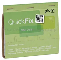 PLUM QuickFix Plastry z aloesem Aloe Vera, Wkład, 45 szt. - 3