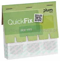 PLUM QuickFix Plastry z aloesem Aloe Vera, Wkład, 45 szt. - 2