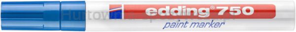 Edding Marker olejowy e-750 2-4 mm, niebieski  - 2
