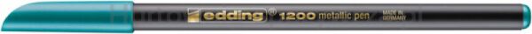 Pisak z cienką końcówką e-1200 EDDING, 1-3mm, metaliczny zielony - 2