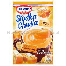 Dr.Oetker Słodka Chwila Budyń Słony Karmel Z Solą Morską 43 G(data przydatności 30.04.2025)
