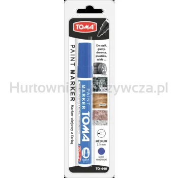 Toma Marker olejowy 2,5 mm niebieski