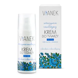 Vianek Intensywnie Nawilżający Krem Do Twarzy Na Noc Z Ekstraktem Z Robinii Akacjowej 50Ml