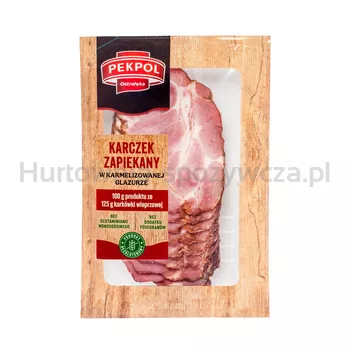 karczek zapiekany w karmelizowanej glazurze plastry 100 g Pekpol