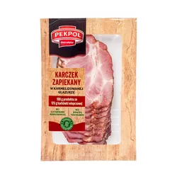 karczek zapiekany w karmelizowanej glazurze plastry 100 g Pekpol