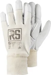 Rękawice Rs Soft Tec, Monterskie, Rozm.8, Białe