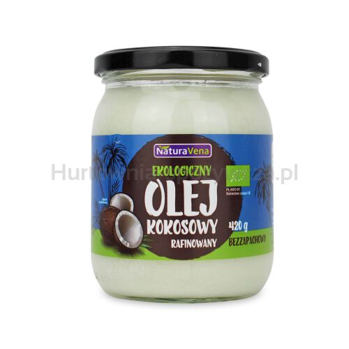 Olej Kokosowy Bezwonny Bio 465 Ml - Naturavena [BIO]